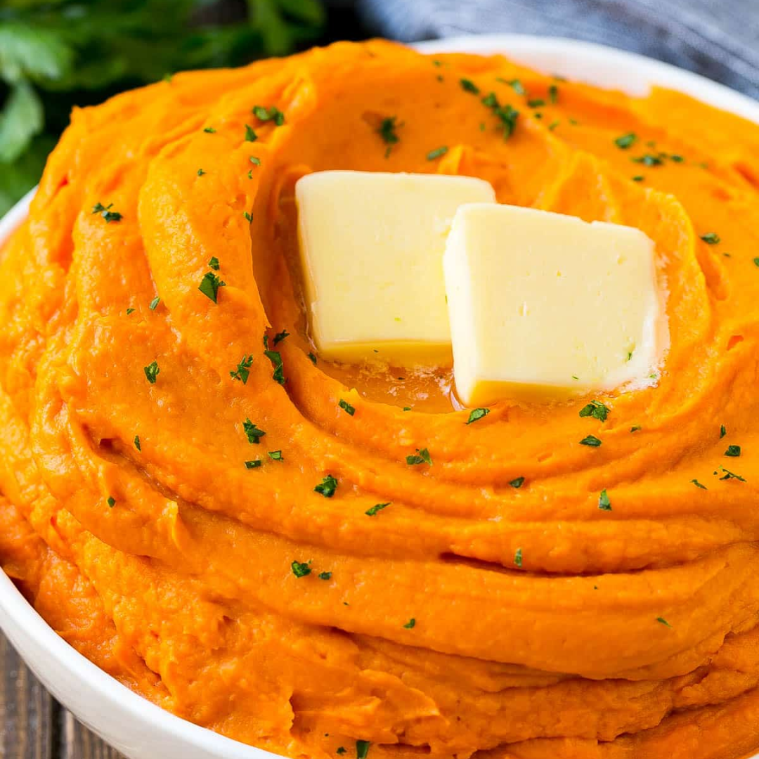 Mashed Sweet Potatoes | 7-14