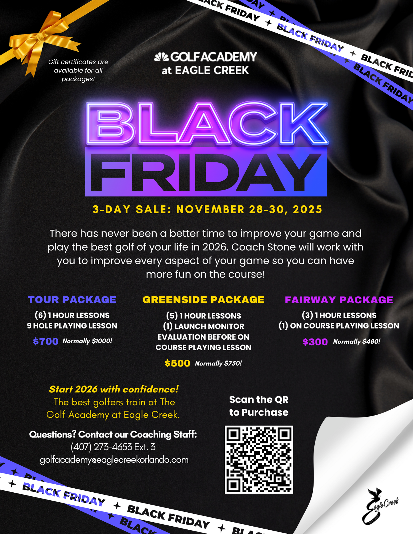 TOUR Adult Package | Black Friday Sale
