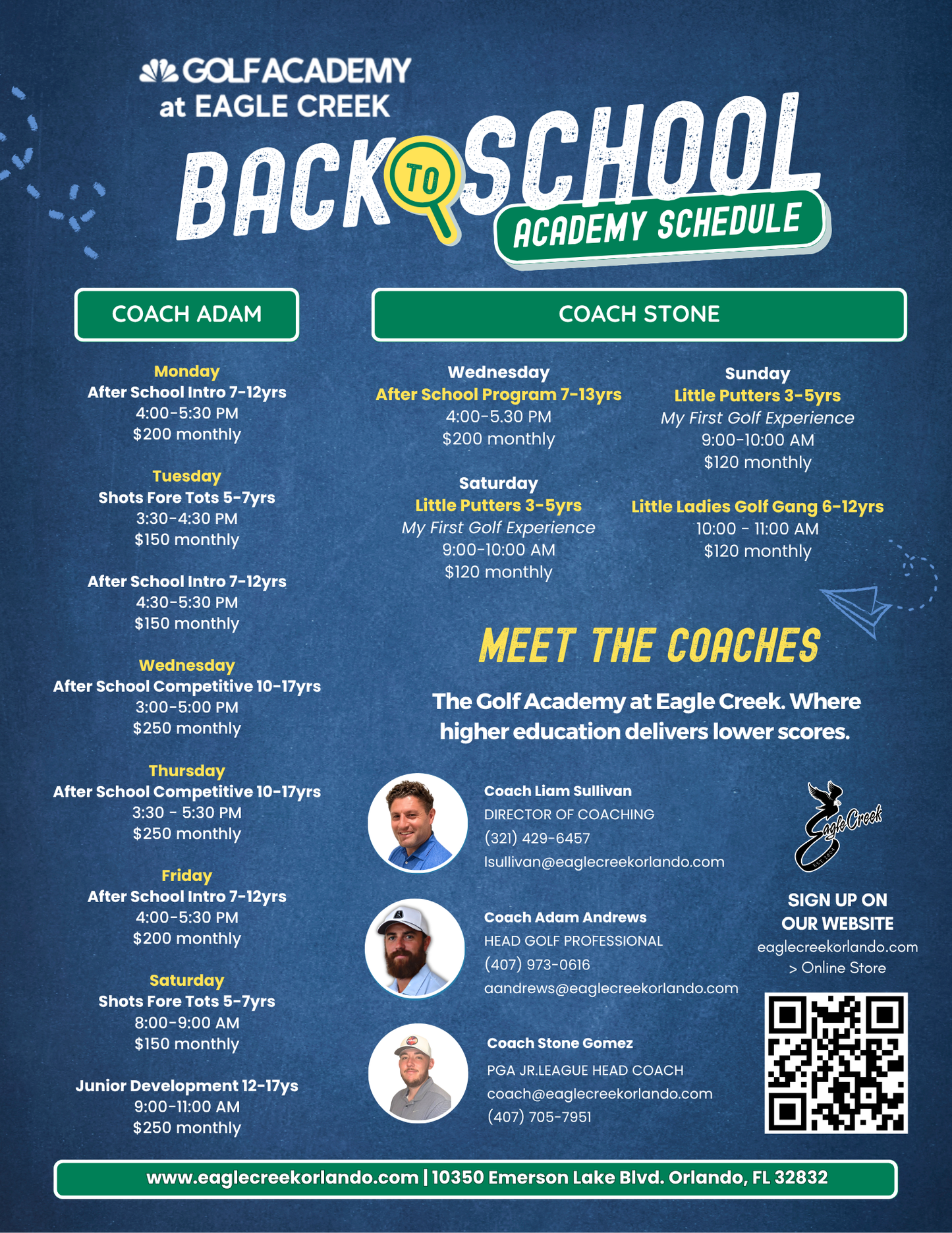 Little Putters: My First Golf Experience SATURDAY 9 AM - 10 AM