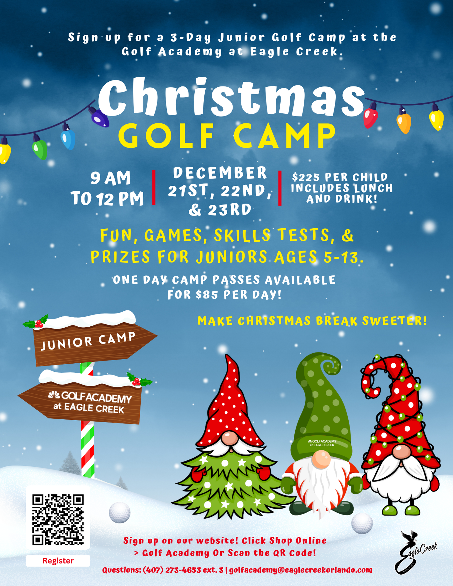 3-Day Camp | Christmas Junior Camp 2025