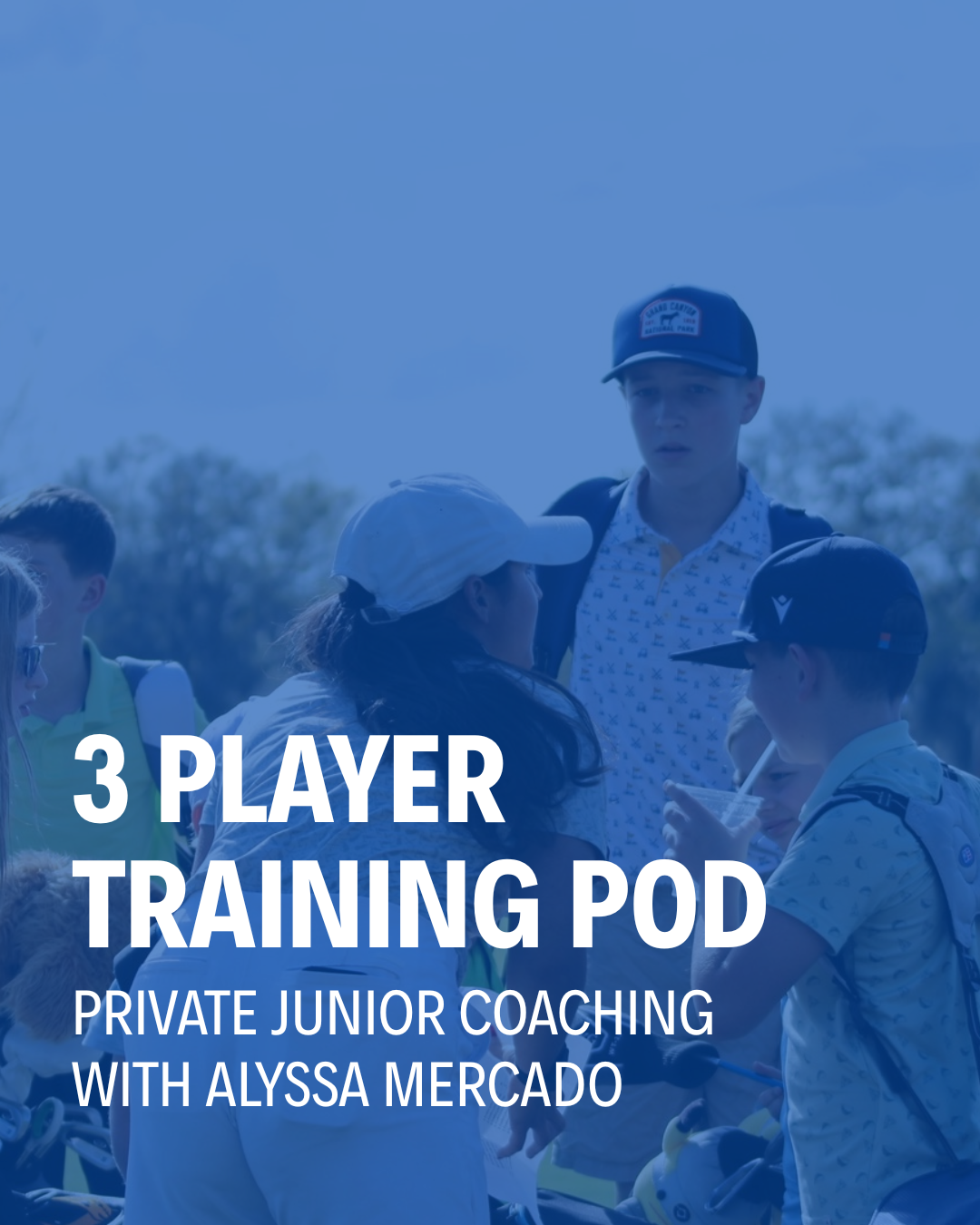 Junior Training Pod | 3 Player | Coach Alyssa