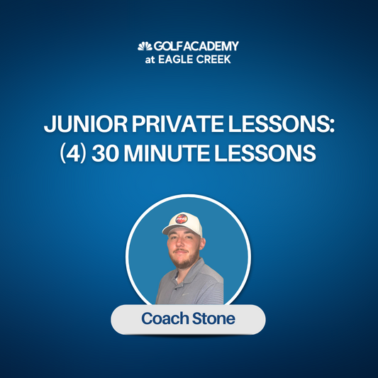 Junior Private Lessons: (4) 30 Minute Lessons | Coach Stone