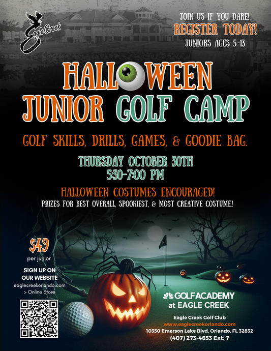 Halloween Junior Golf Camp