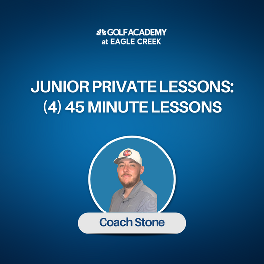 Junior Private Lessons: (4) 45 Minute Lessons | Coach Stone