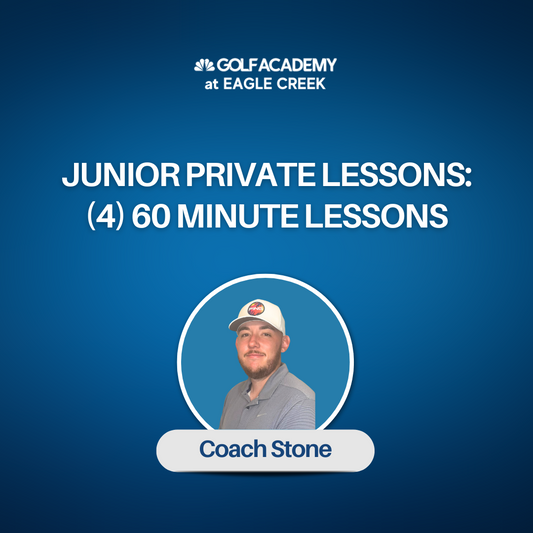 Junior Private Lessons: (4) 60 Minute Lessons | Coach Stone