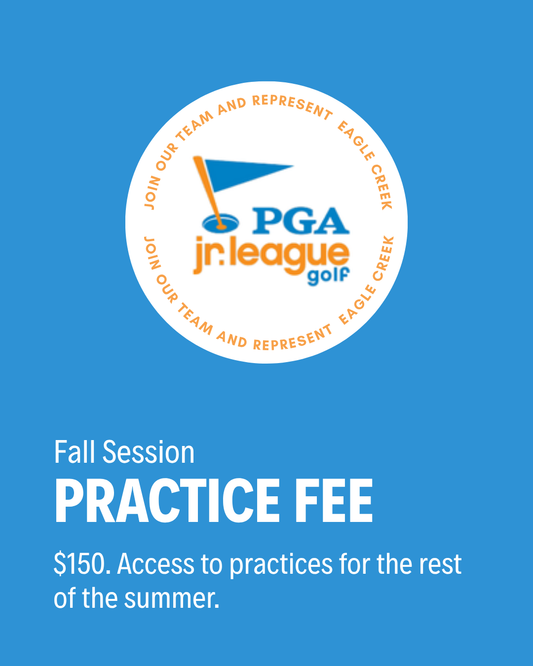 PGA JR League Fall Practices Package