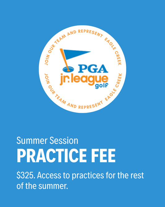 PGA JR League Summer Practices Package