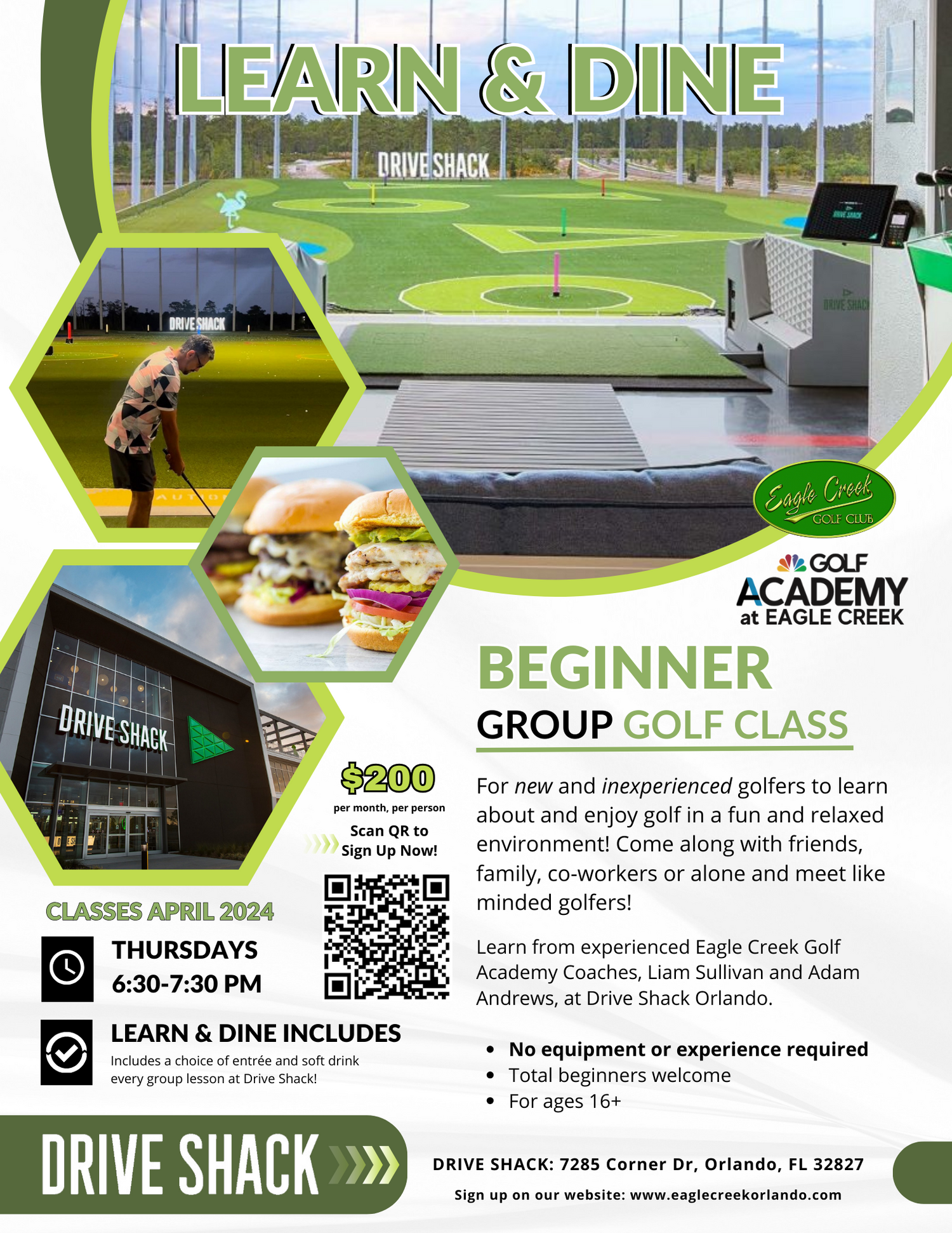 All Group Coaching Classes at The Golf Academy at Eagle Creek