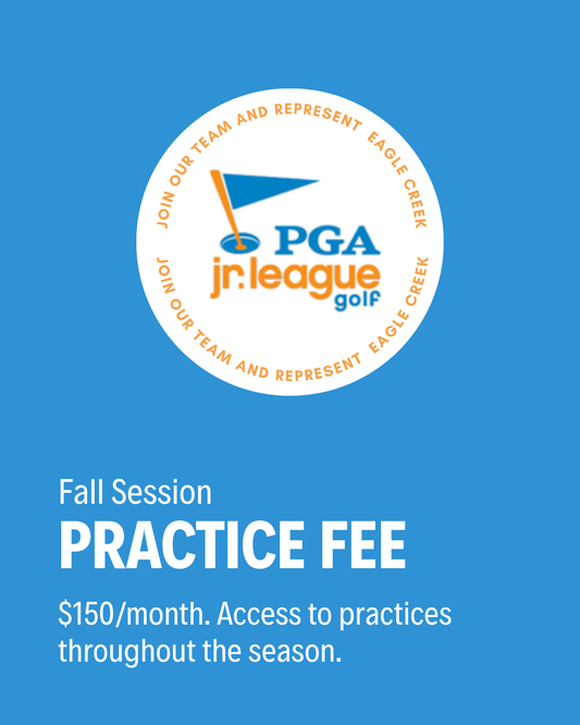 PGA JR League Fall Practices Package