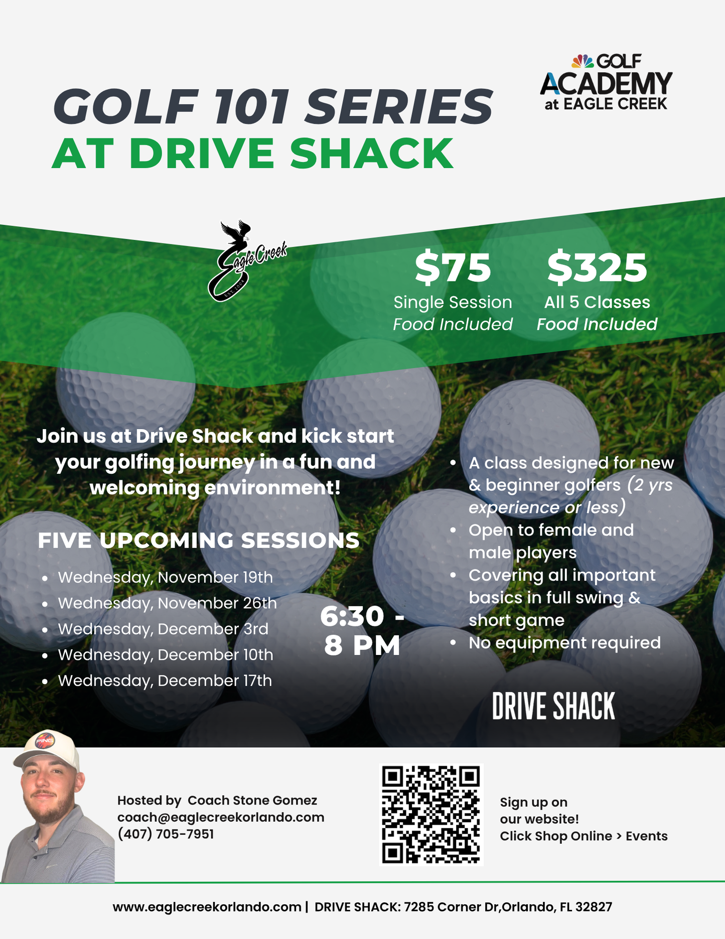 Golf 101 Series | Single Session