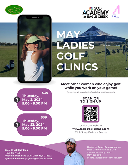 May 23rd Ladies Golf Clinic