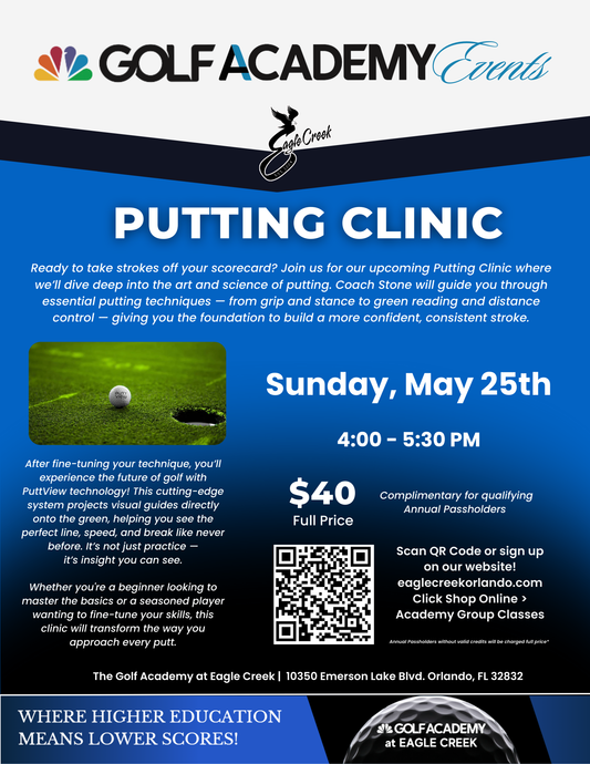 Academy Event | May Putting Clinic | Passholder