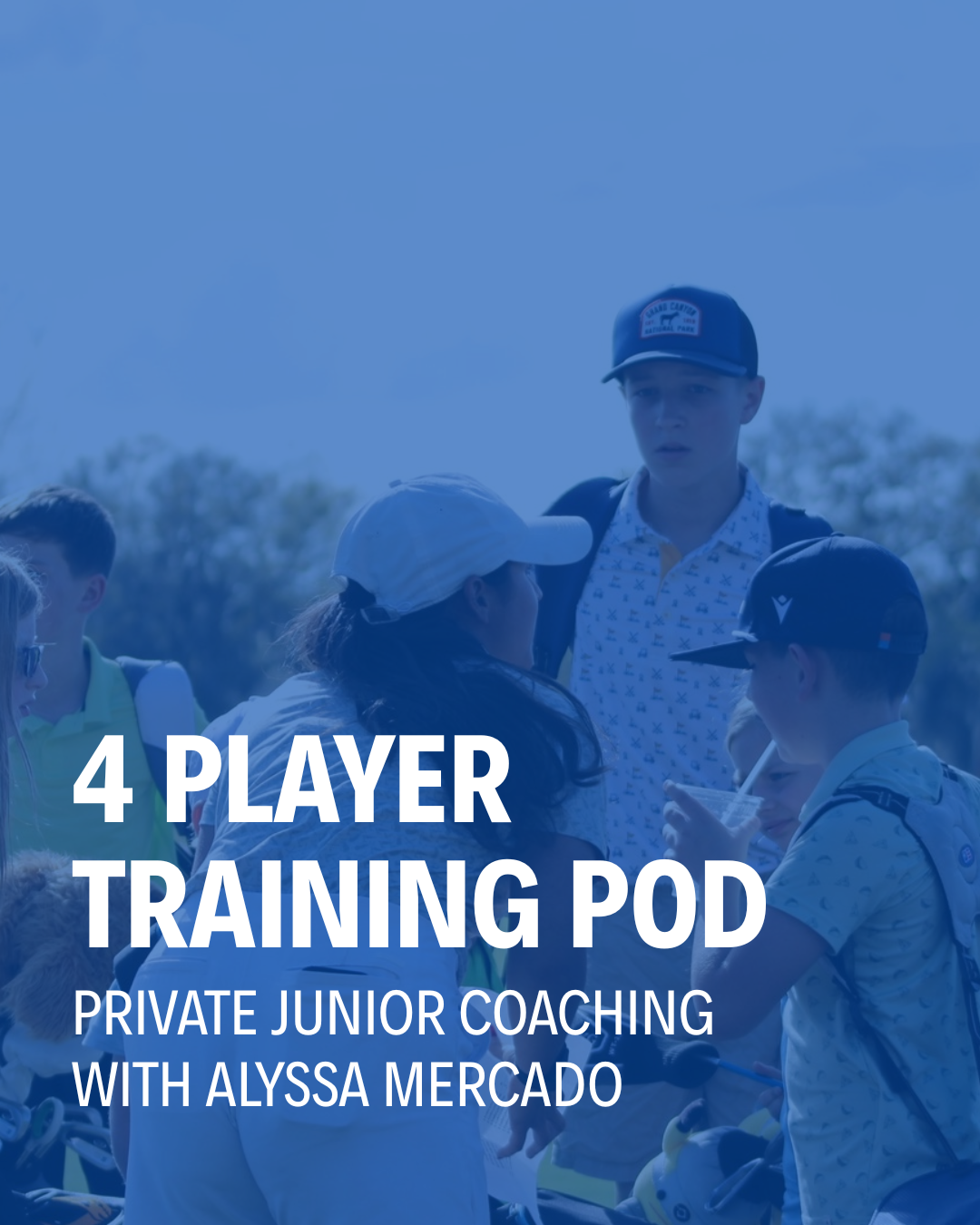 Junior Training Pod | 4 Player | Coach Alyssa