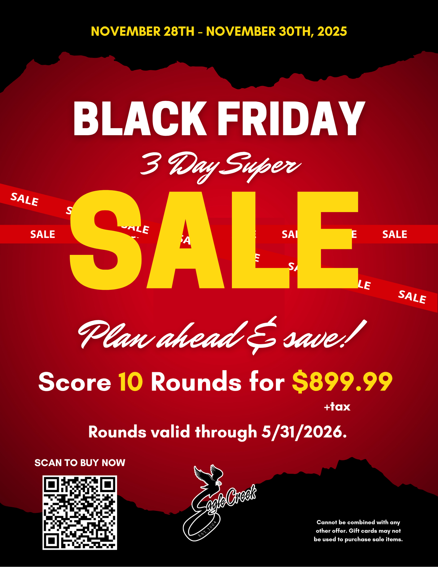 Black Friday 10 Round Pack