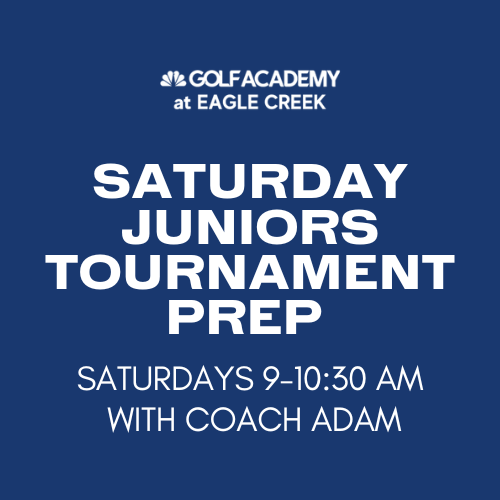 Saturday Junior Tournament Prep | Coach Adam