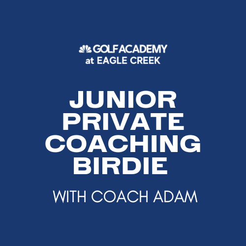 Junior Private Coaching Birdie | Coach Adam