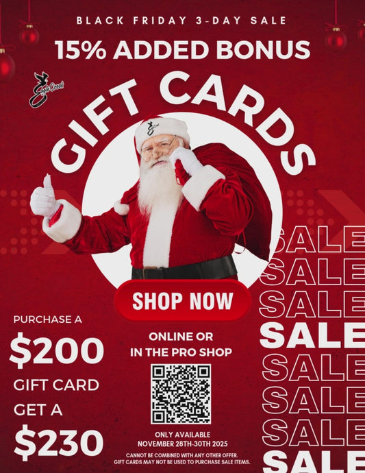 Black Friday Sale $575 Gift Card